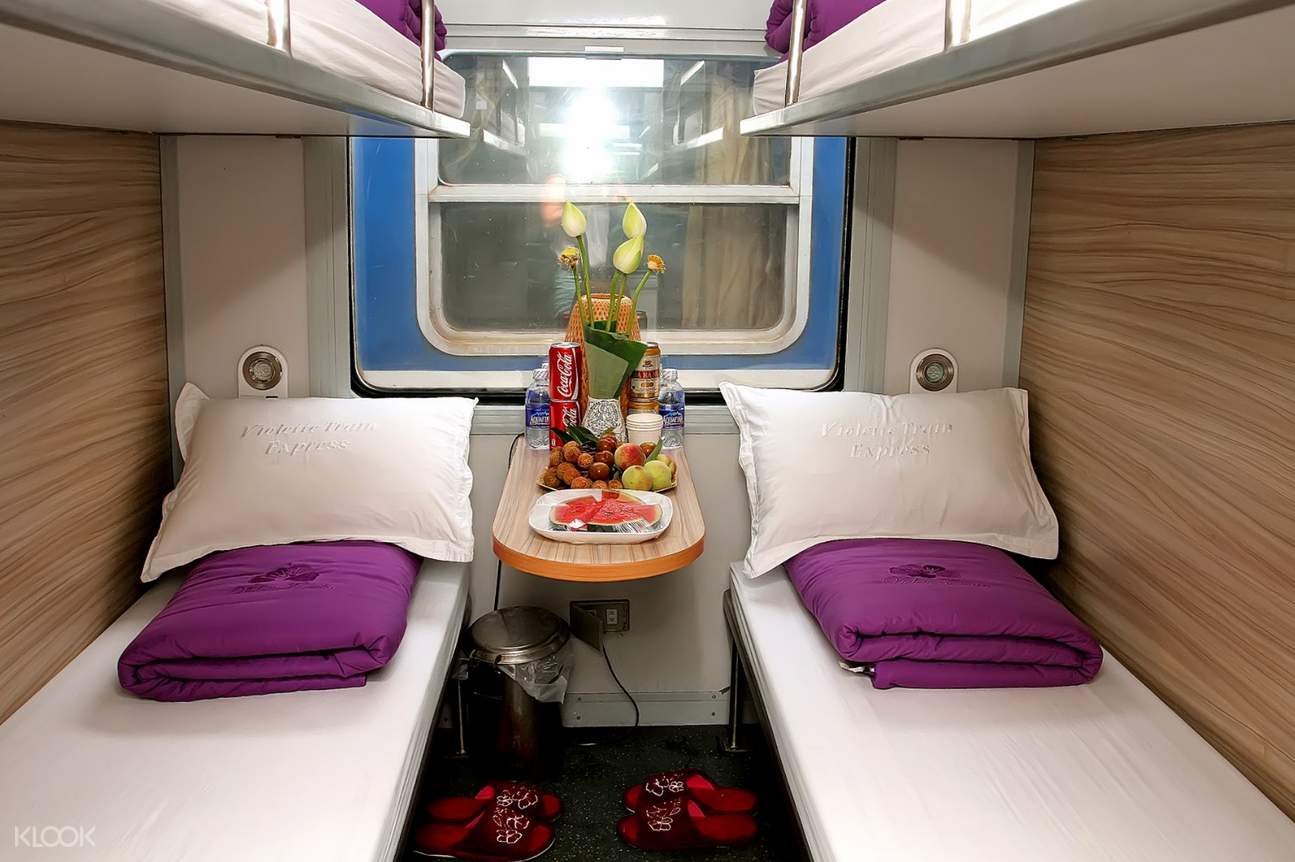 Vietnam Rail Hanoi To Da Nang One Way By Deluxe Violette Trains